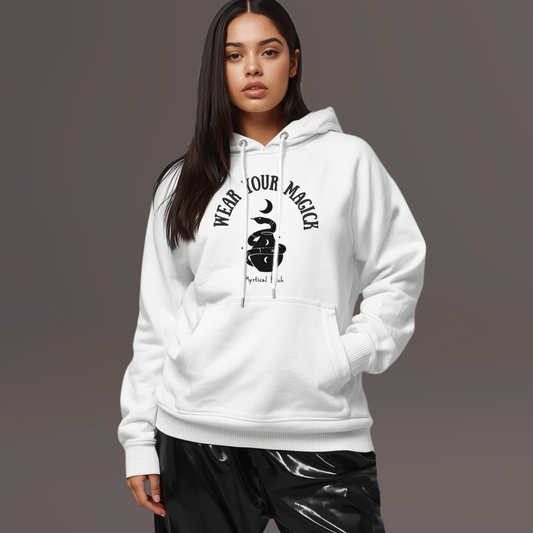 Vessel Magick Hoodie-WHITE
