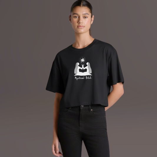 Twins Magick:Celestial Tee-black