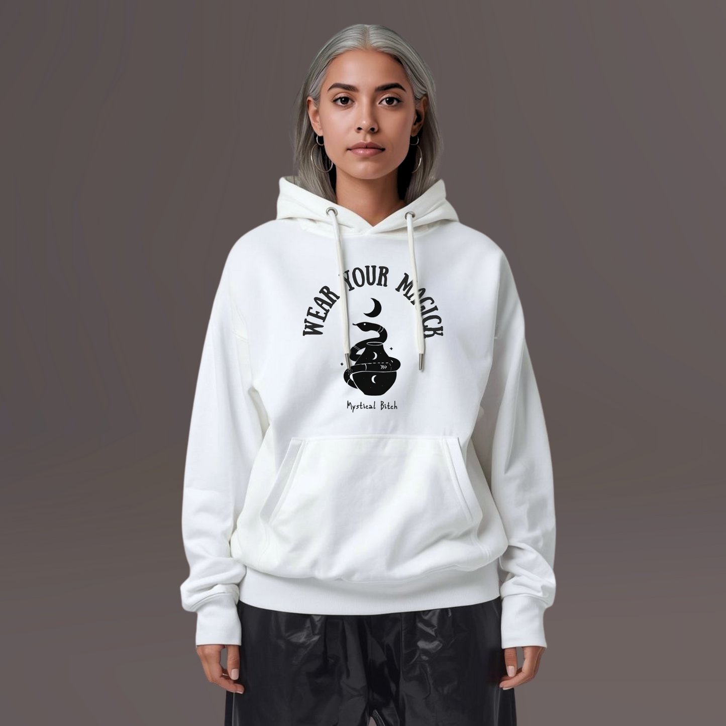 Vessel Magick Hoodie-WHITE