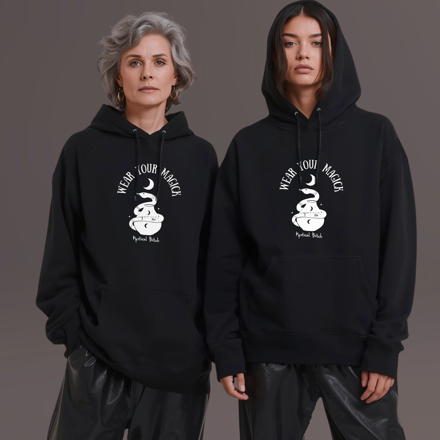 Vessel Magick Hoodie-Black