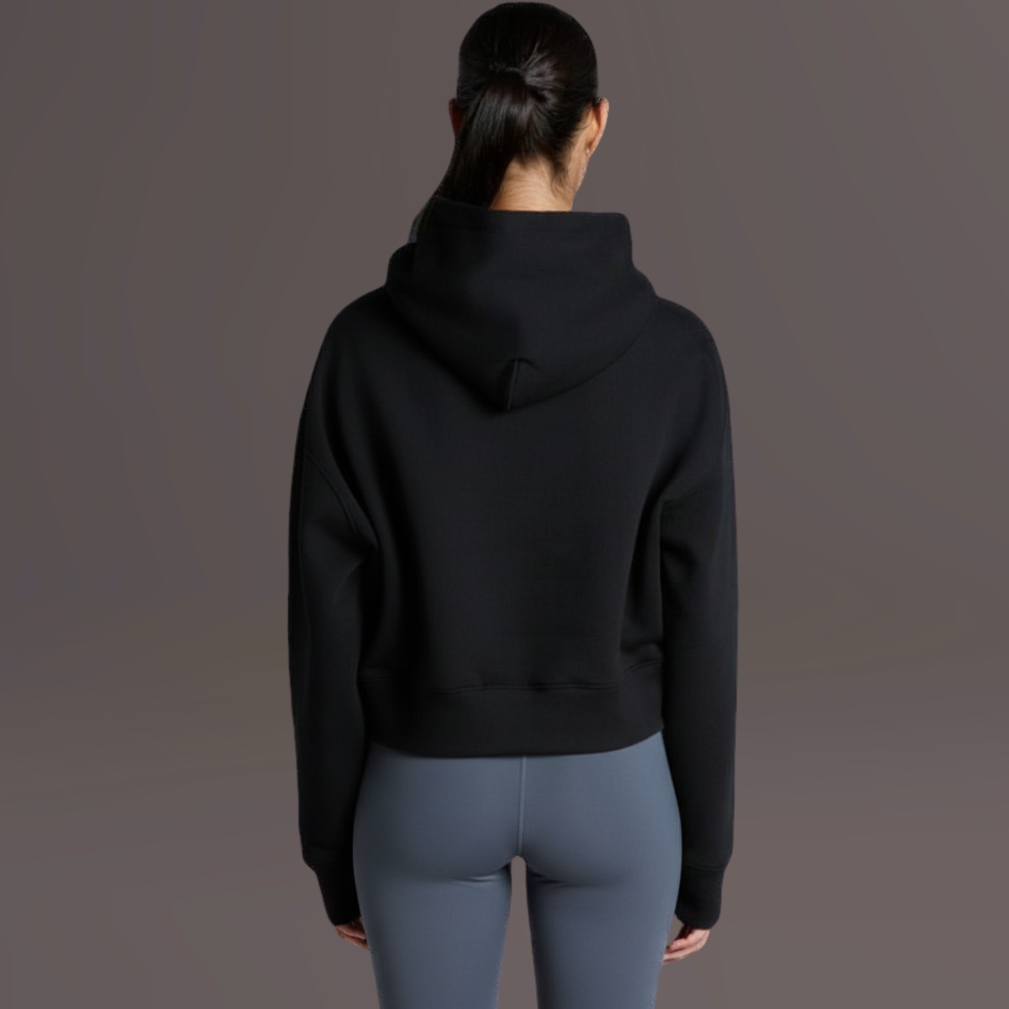 Sacred Talisman Relaxed Hoodie-Black