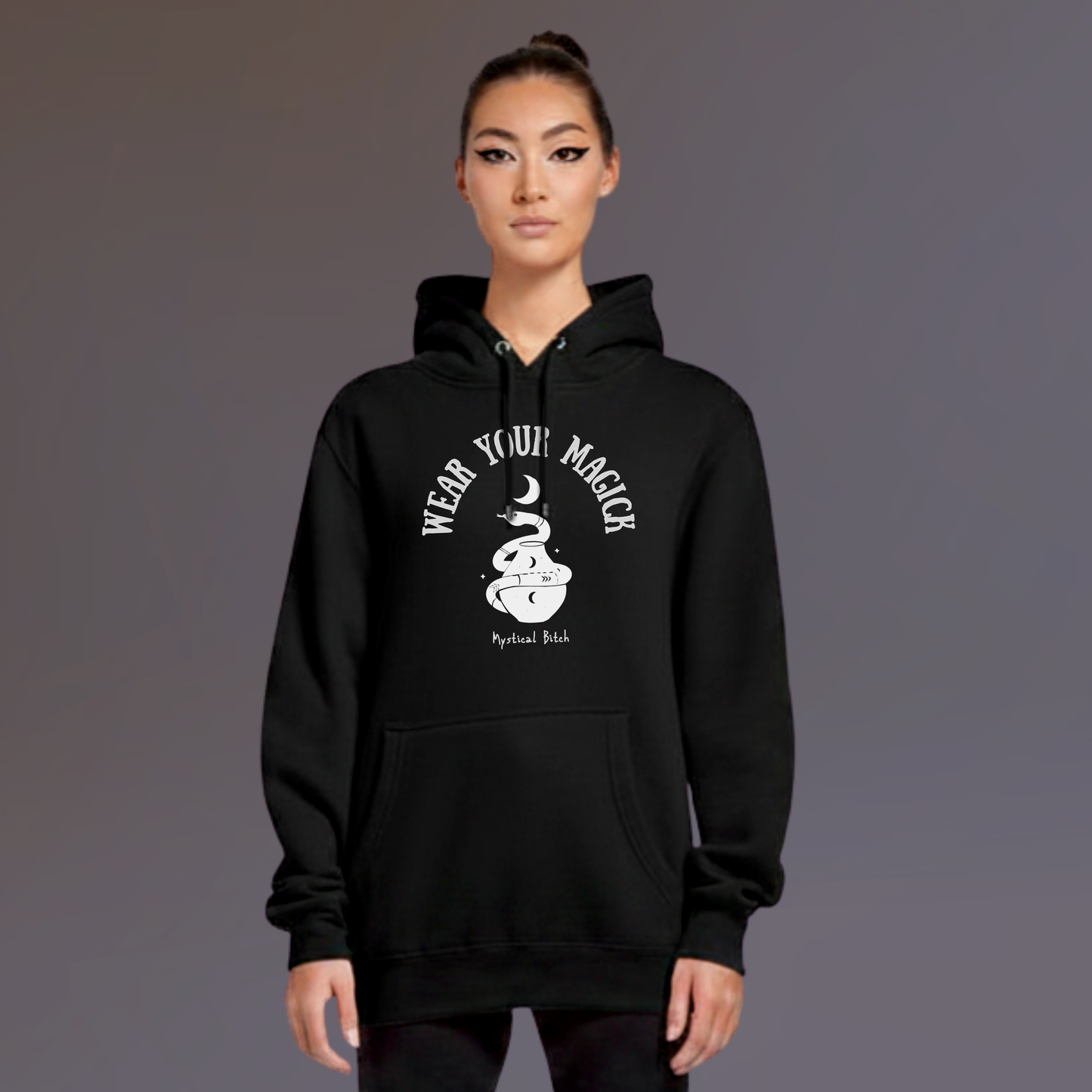 Vessel Magick Hoodie-Black