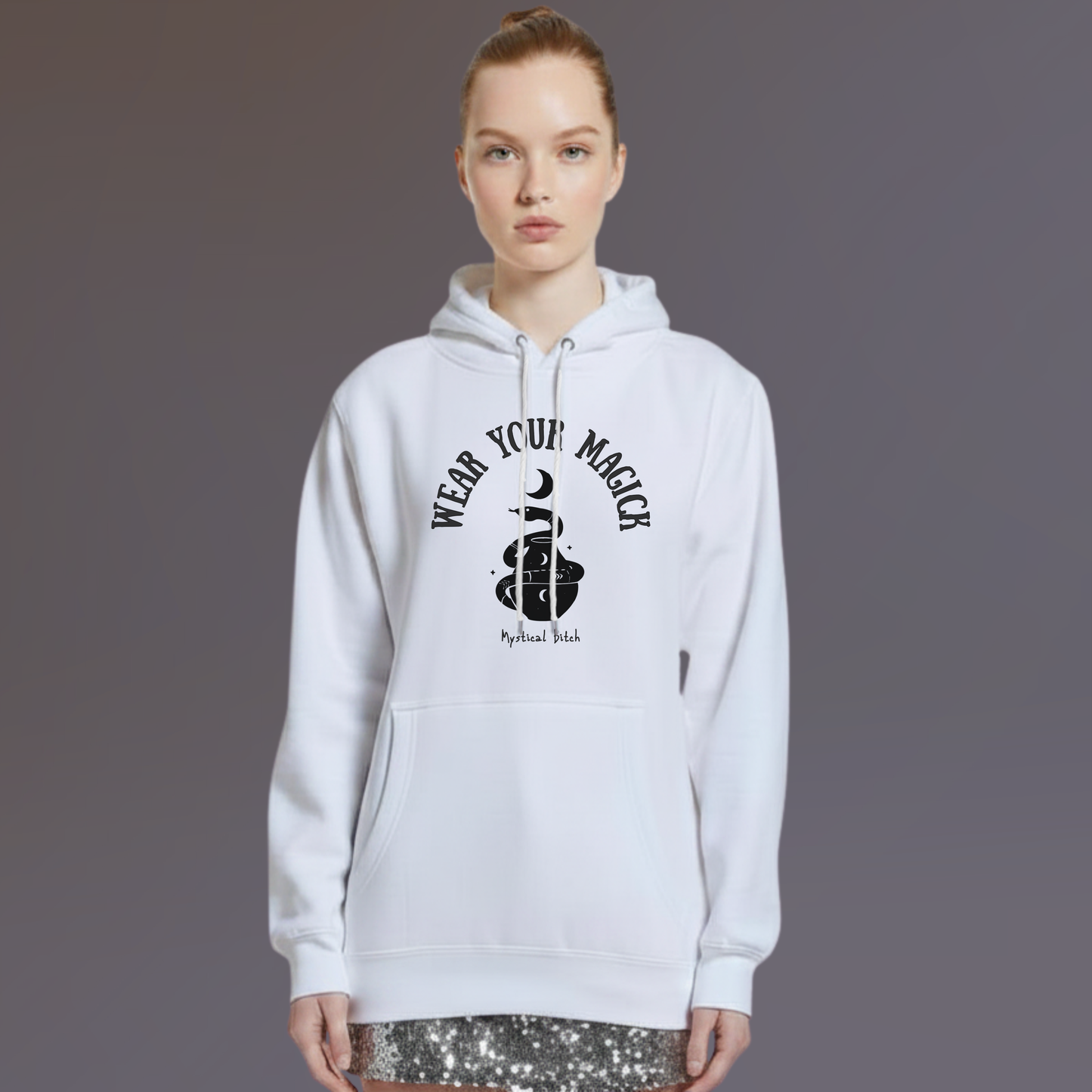 Vessel Magick Hoodie-WHITE
